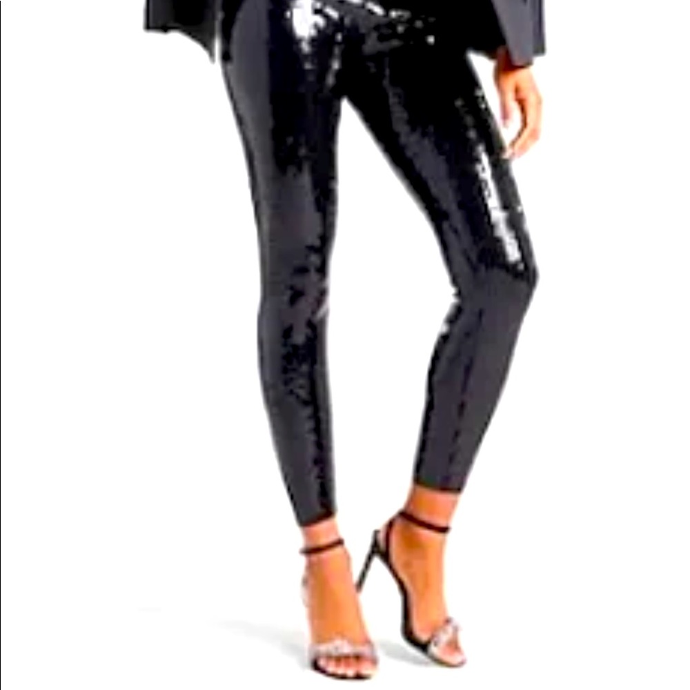 Express sequin leggings NWT